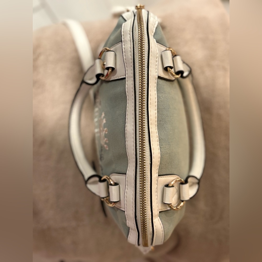 Juicy Couture Blue and White Satchel - Picture 7 of 11